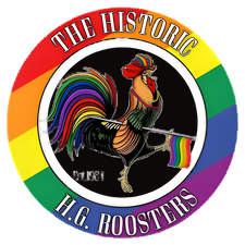 HG Roosters logo — Drink Sponsor for Pride on the Block